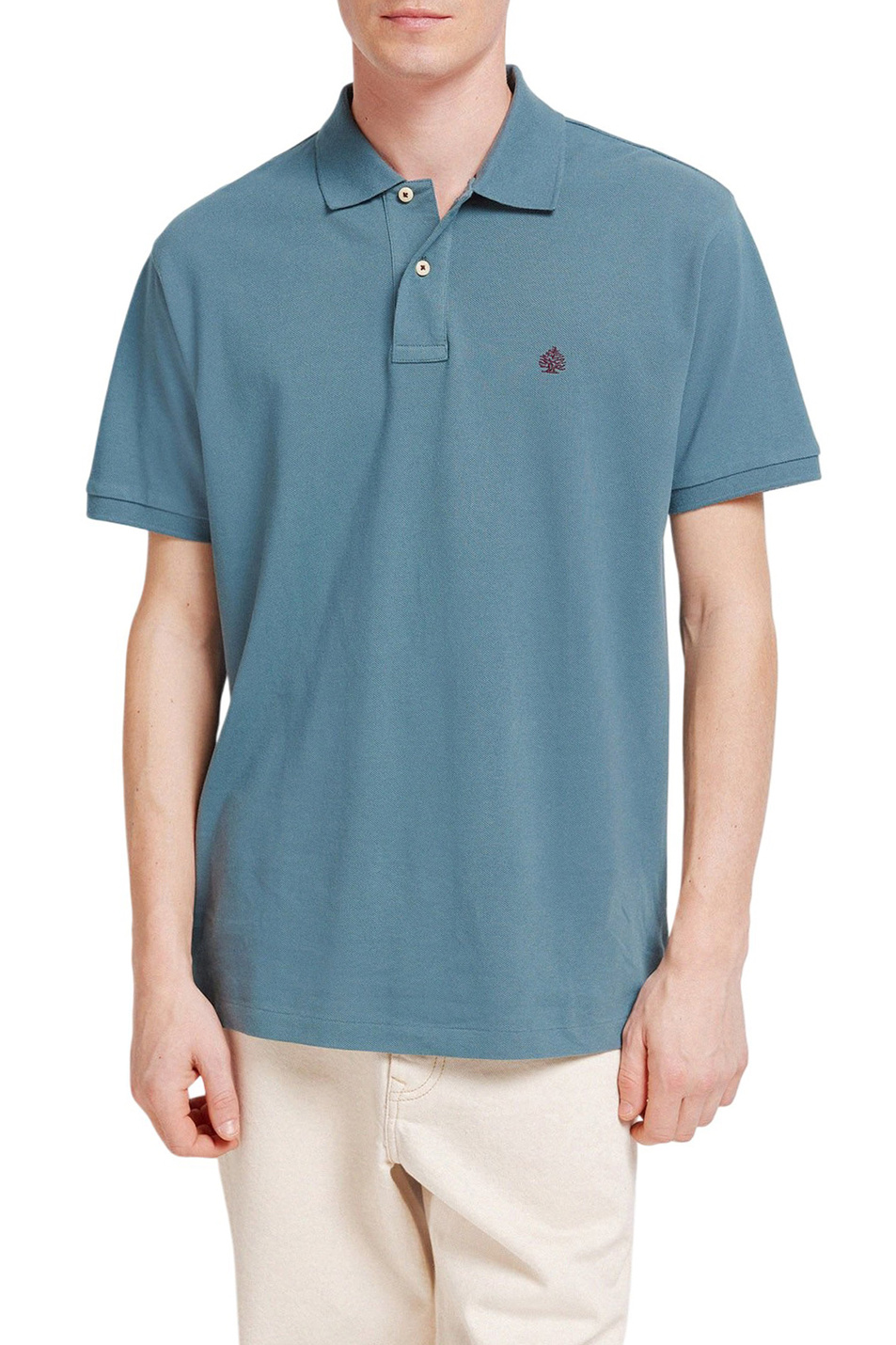 Мужской Springfield Поло из хлопка (цвет ), артикул 8551105 | Фото 1