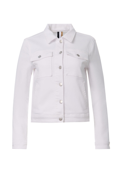 Джинсовая куртка|Основной цвет:Белый|Артикул:50467649 | Фото 1