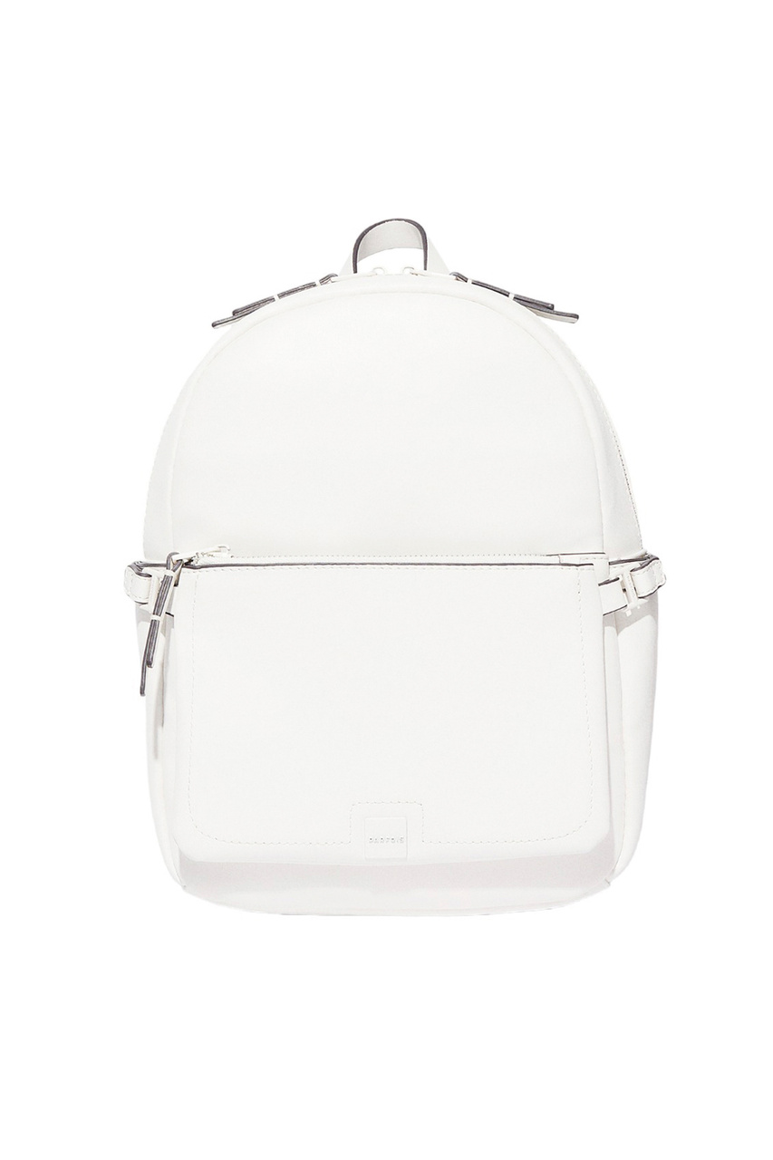 Рюкзак с внешним карманом|Основной цвет:Белый|Артикул:209525 | Фото 1