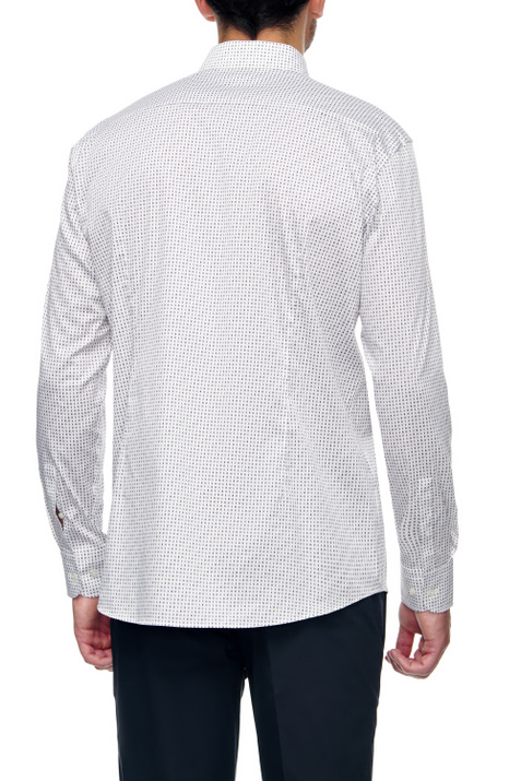 BOSS Рубашка из эластичного хлопка с принтом ( цвет), артикул 50473311 | Фото 5