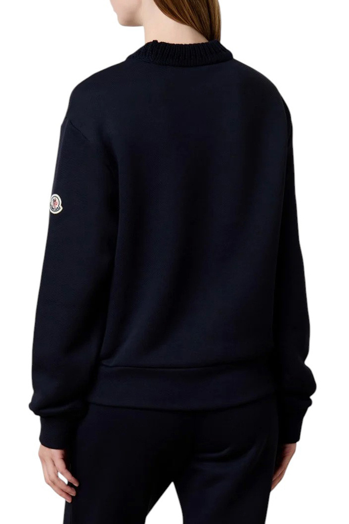 Женский Moncler Джемпер из смесового хлопка (цвет ), артикул K20938G00001-89B0Q | Фото 5