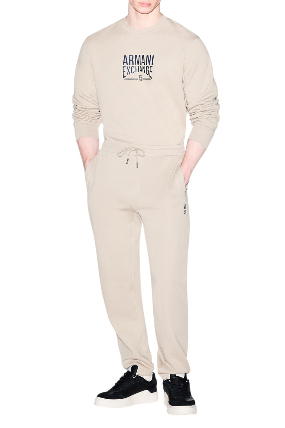 Мужской Armani Exchange Свитшот с принтом (цвет ), артикул XM002446-AF22124 | Фото 2