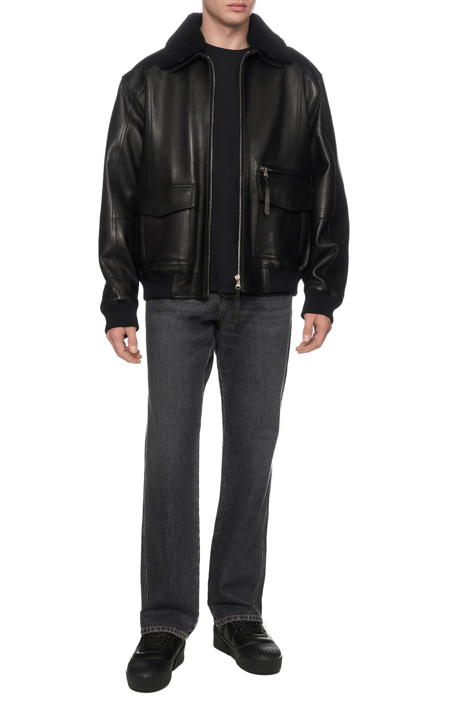 Мужской Balmain Футболка из хлопка (цвет ), артикул FH1EG000BC91 | Фото 3