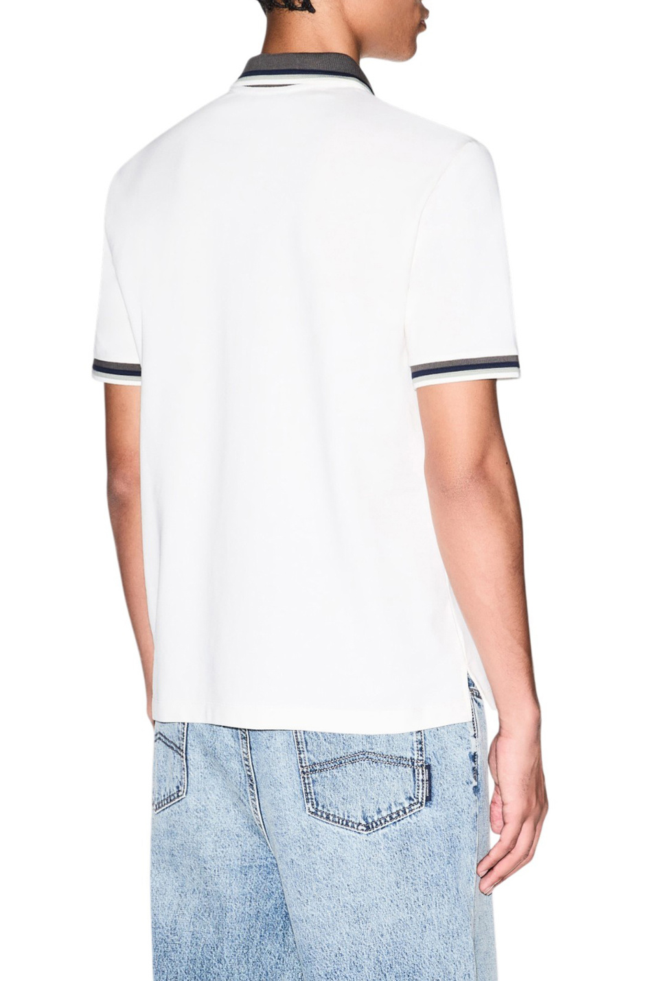 Мужской Armani Exchange Поло из хлопка (цвет ), артикул XM002329-AF13026 | Фото 4