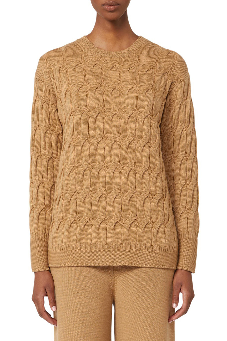 Женский Max Mara Джемпер QUID из шерсти (цвет ), артикул 2526366098 | Фото 4