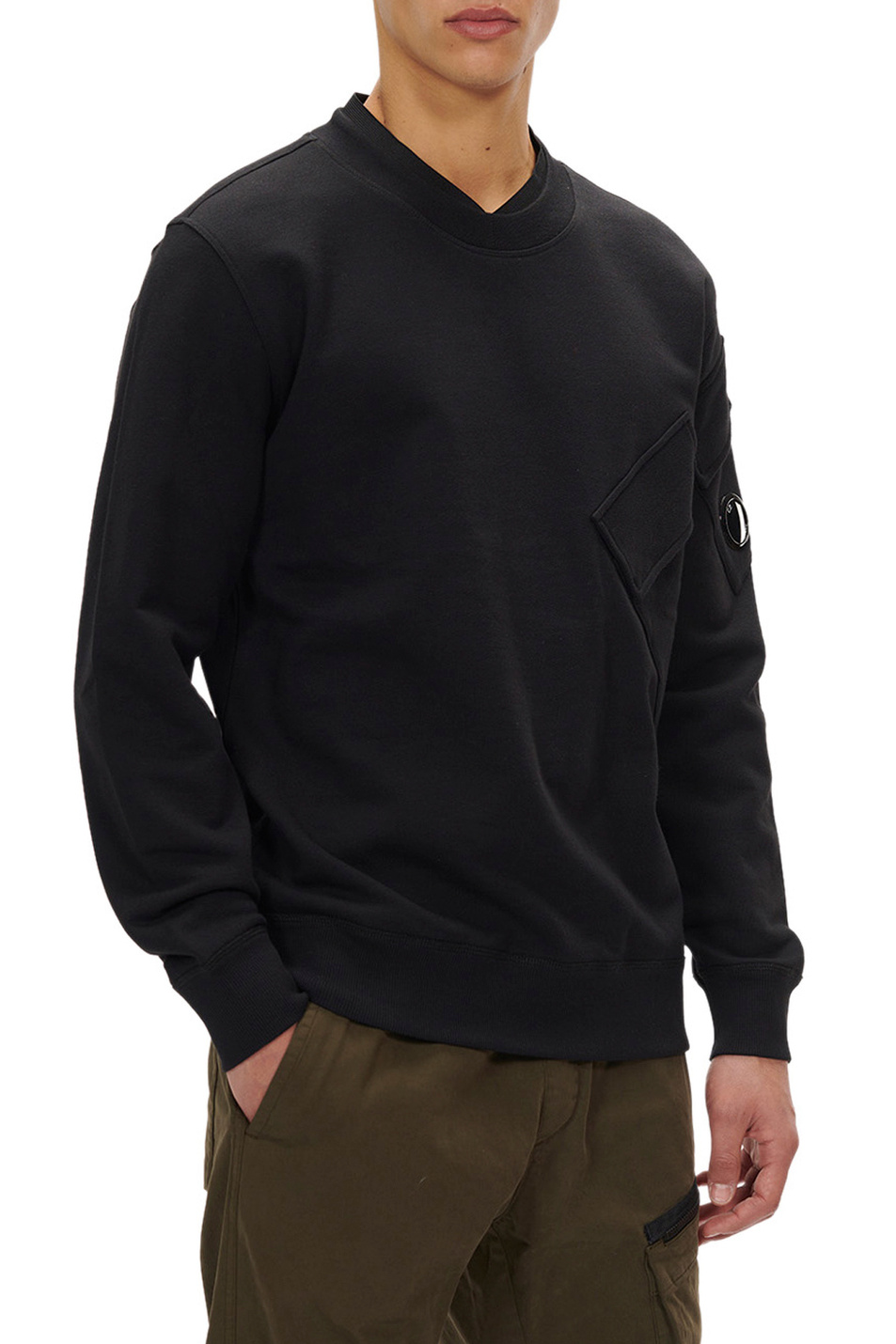 Мужской C.P. Company Свитшот с карманами (цвет ), артикул 13CMSS057A005086W | Фото 3