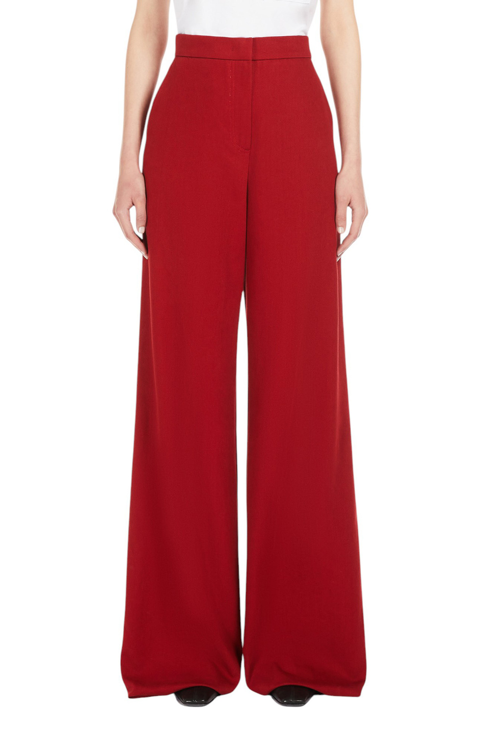 Женский Max Mara Брюки RUGGERO однотонные (цвет ), артикул 2511131051 | Фото 3