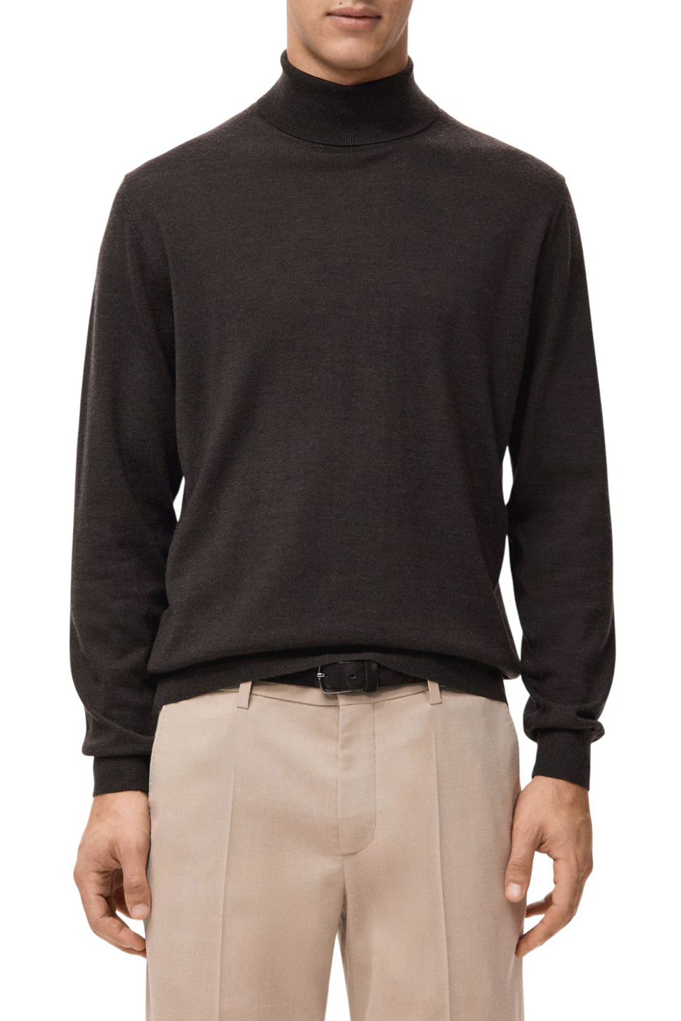 Мужской Mango Man Водолазка WILLYT из натуральной шерсти (цвет ), артикул 27041286 | Фото 3