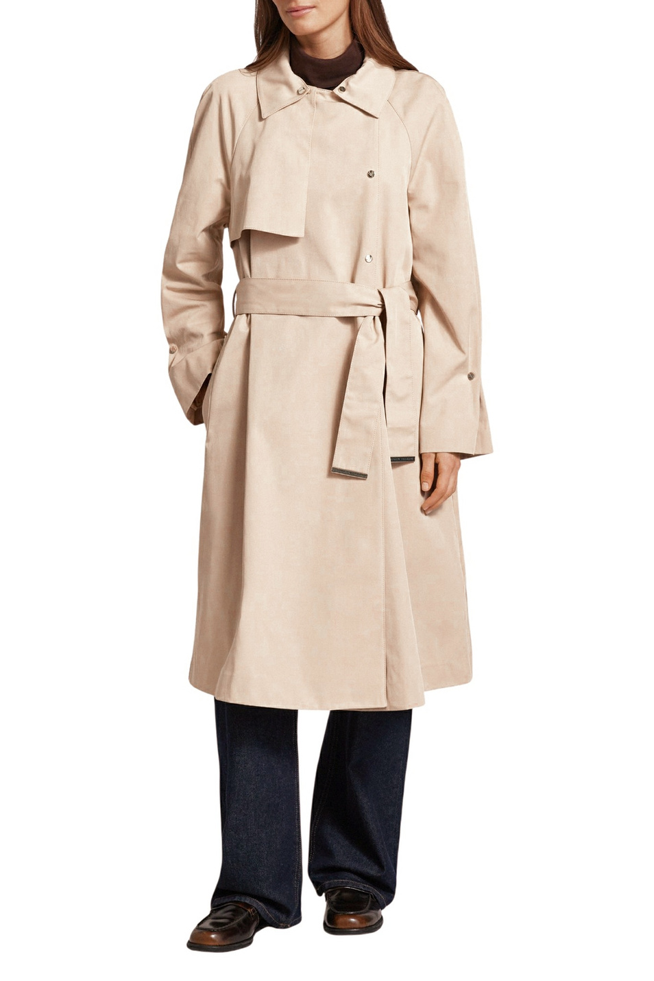 Женский Emporio Armani Тренч с поясом (цвет ), артикул EW003430-AF12646 | Фото 4