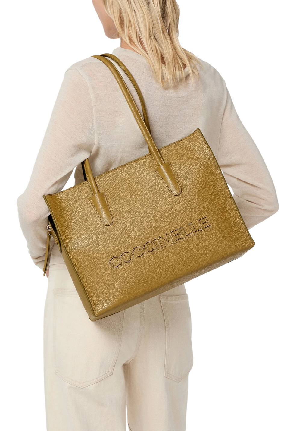 Женский Coccinelle Сумка MYRTHA из натуральной кожи (цвет ), артикул E1UAK110201 | Фото 3