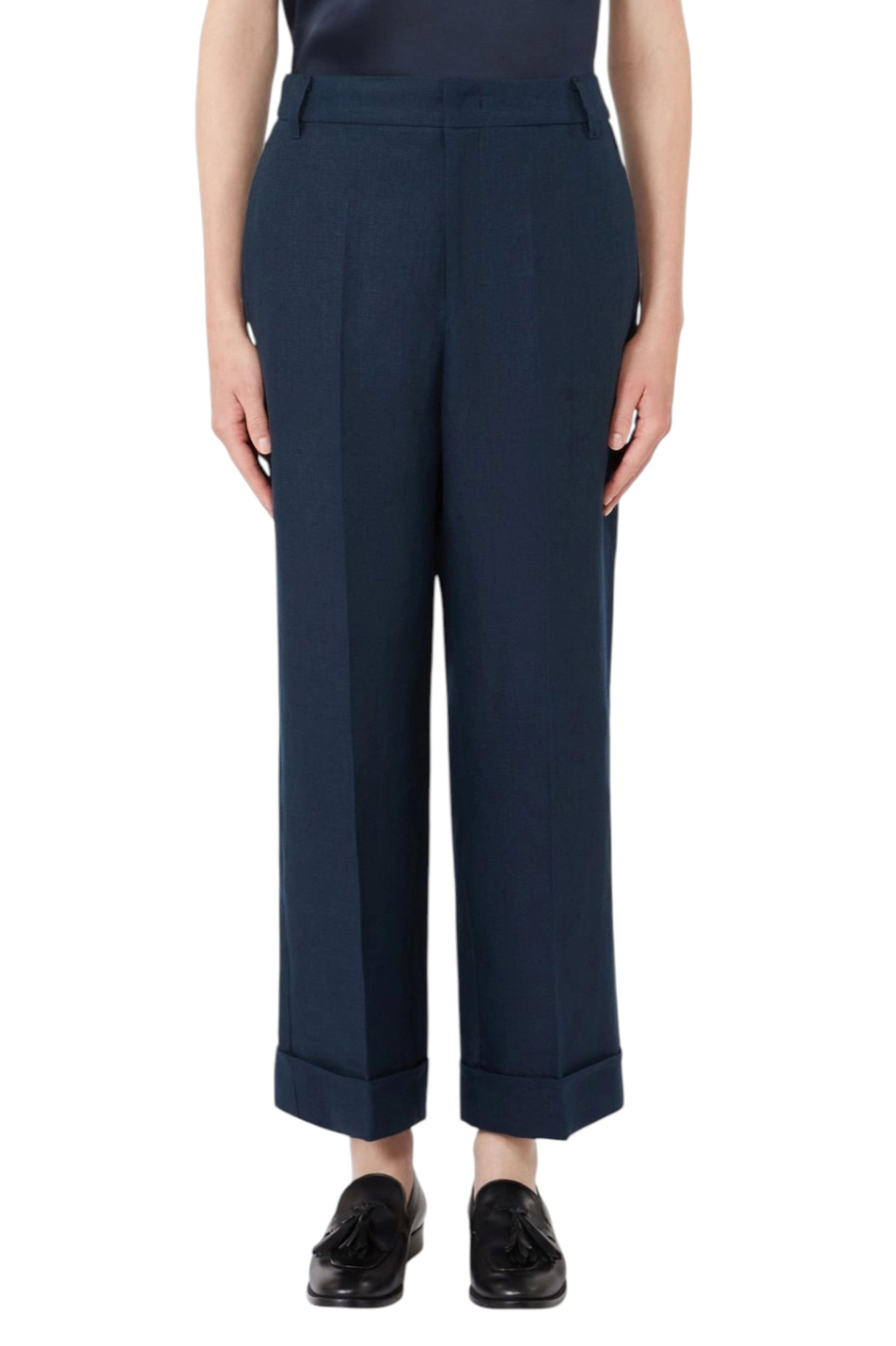 Женский Max Mara Брюки ANSELMO изо льна (цвет ), артикул 2619131113 | Фото 3