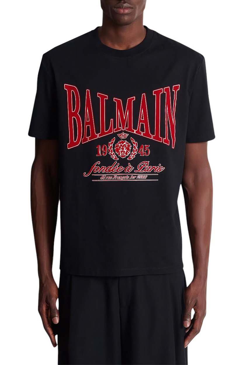 Мужской Balmain Футболка из хлопка (цвет ), артикул FH0EG000GF25 | Фото 3