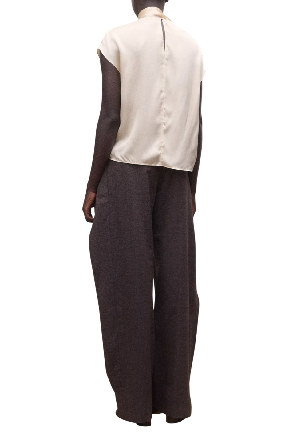 Женский Mango Блузка MATRINA из шелка (цвет ), артикул 27024097 | Фото 4