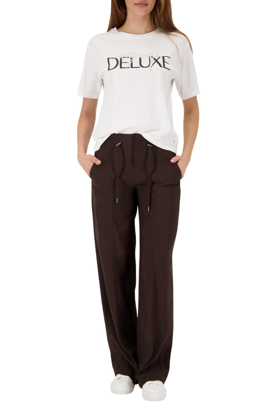 Женский Monari Брюки свободного кроя (цвет ), артикул 410357 | Фото 2