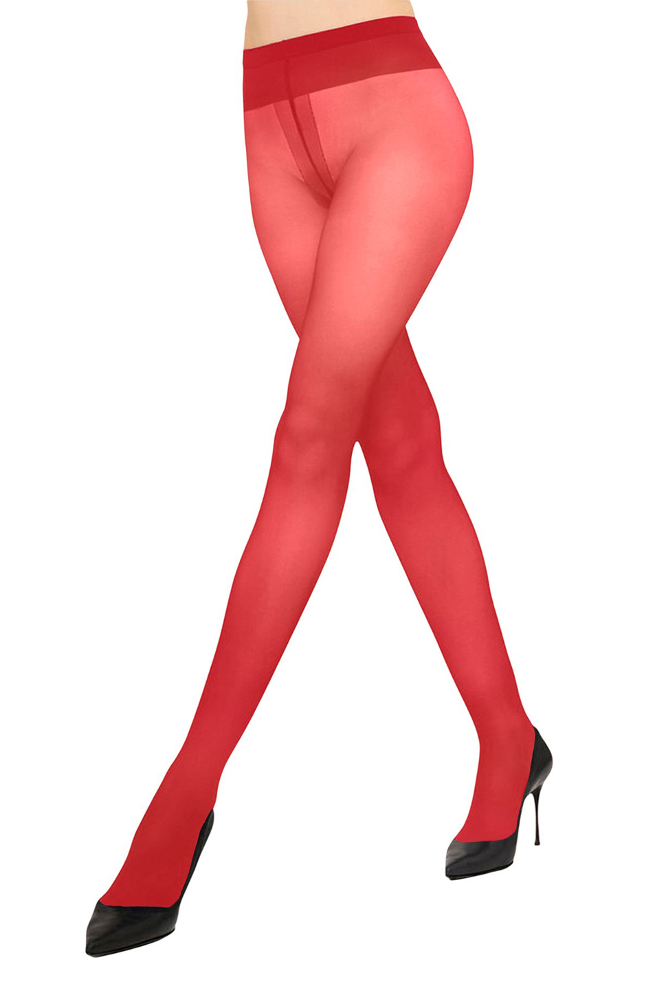 Колготки Individual 20|Основной цвет:Красный Женский Wolford Колготки Individual 20 (цвет ), артикул 18267 | Фото 1