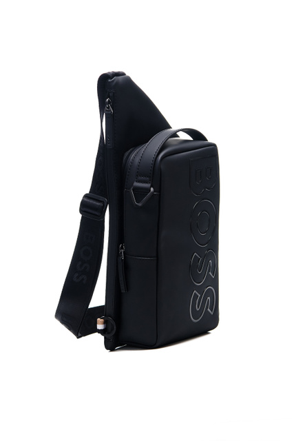 Рюкзак с логотипом|Основной цвет:Черный|Артикул:50484309 | Фото 2