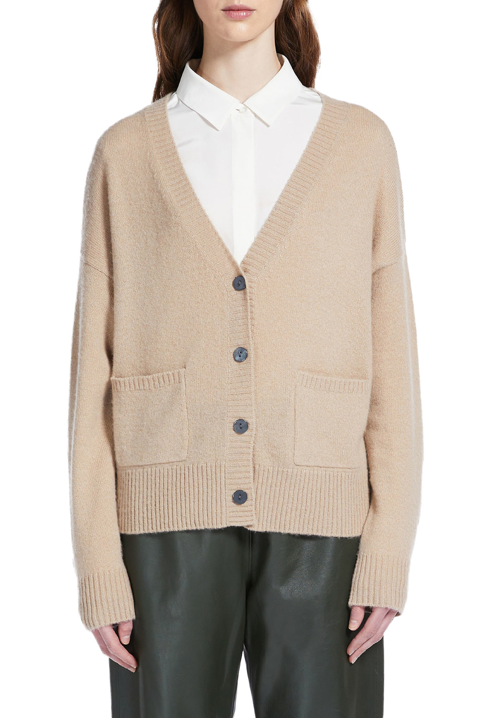 Женский Weekend Max Mara Кардиган CALAMAI из кашемира (цвет ), артикул 53460129 | Фото 3