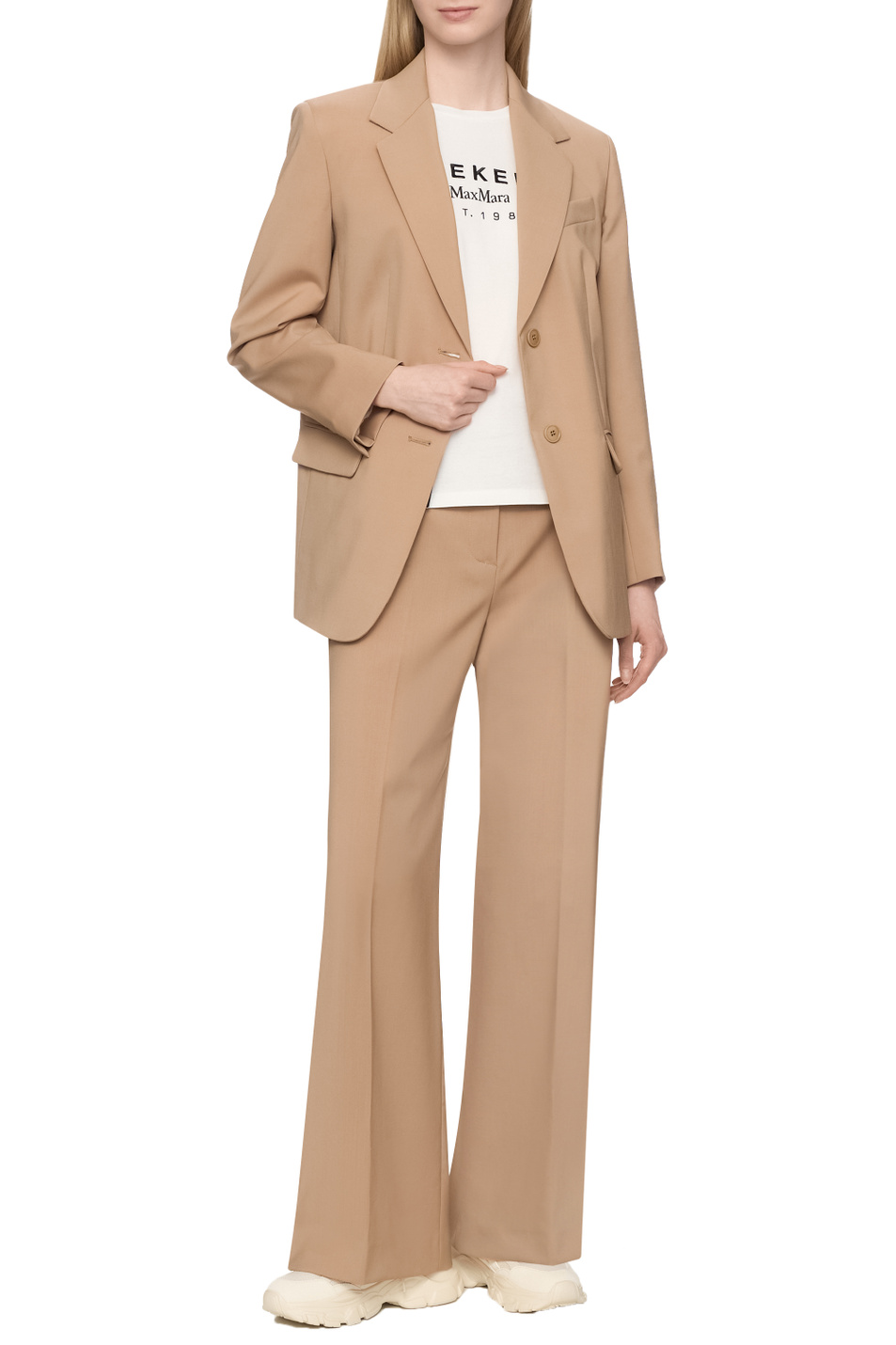Женский Weekend Max Mara Брюки из шерсти (цвет ), артикул 2515131161 | Фото 2