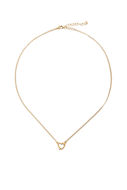 Ожерелье-цепочка ELOISA с подвеской|Основной цвет:Золотой|Артикул:37004072 | Фото 1