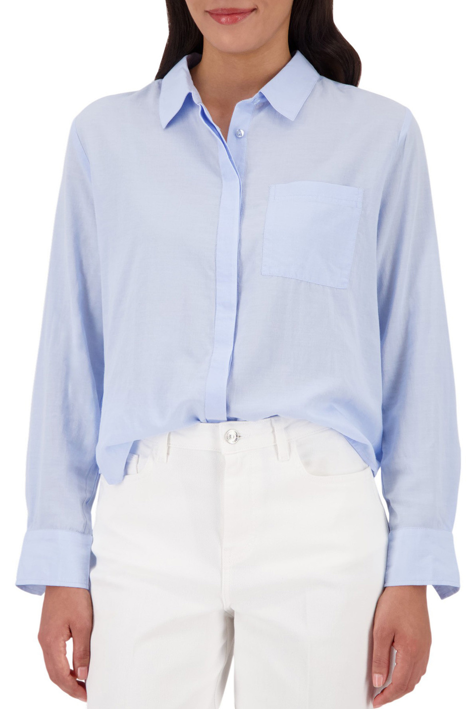 Женский Monari Рубашка однотонная (цвет ), артикул 410251 | Фото 3