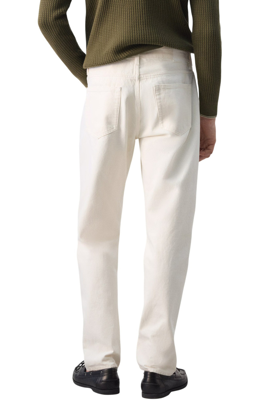 Мужской Mango Man Джинсы BOB из хлопка (цвет ), артикул 27004433 | Фото 4