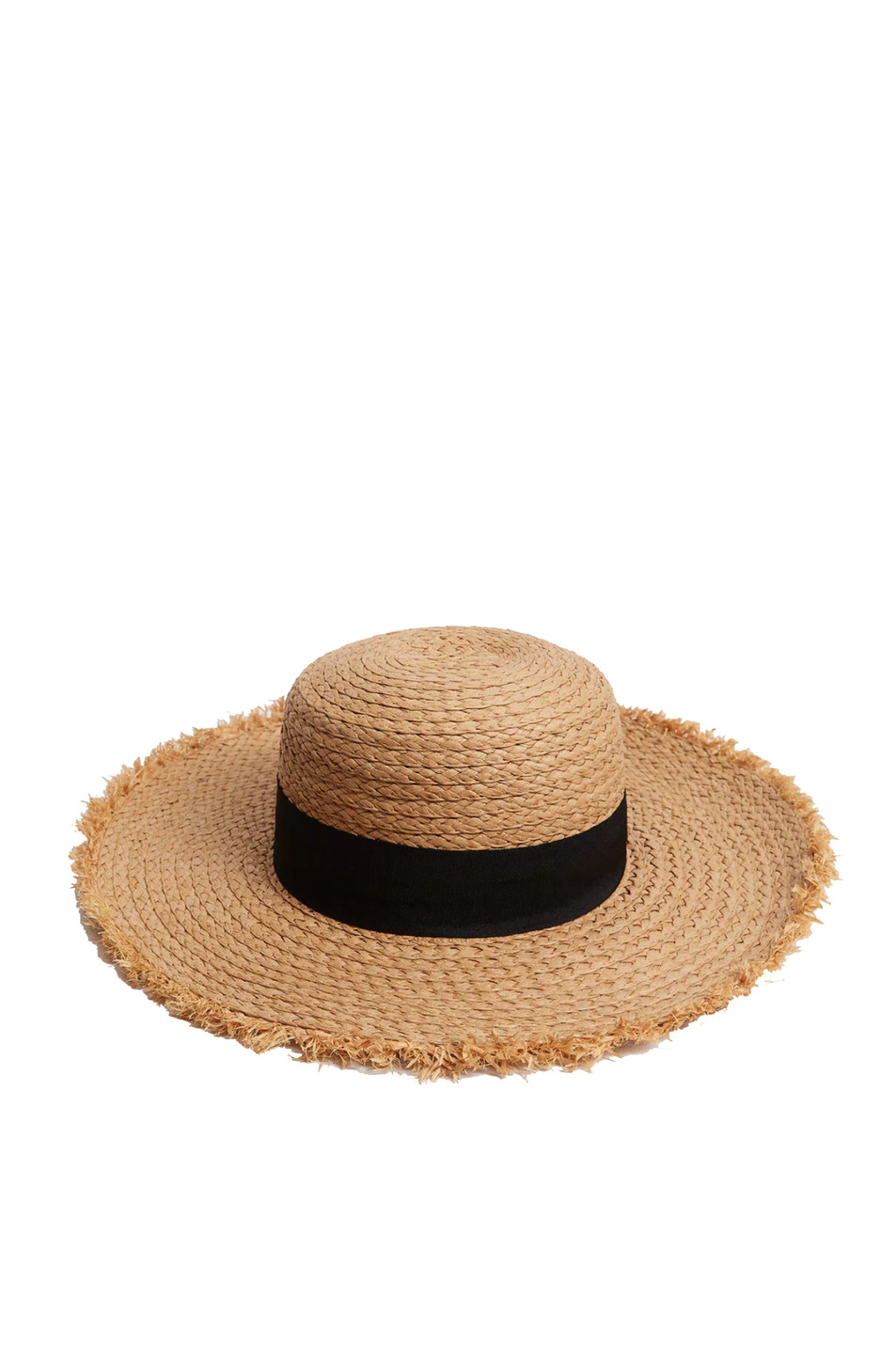 Mango Соломенная шляпа LADY с контрастной лентой (цвет ), артикул 87016705 | Фото 1