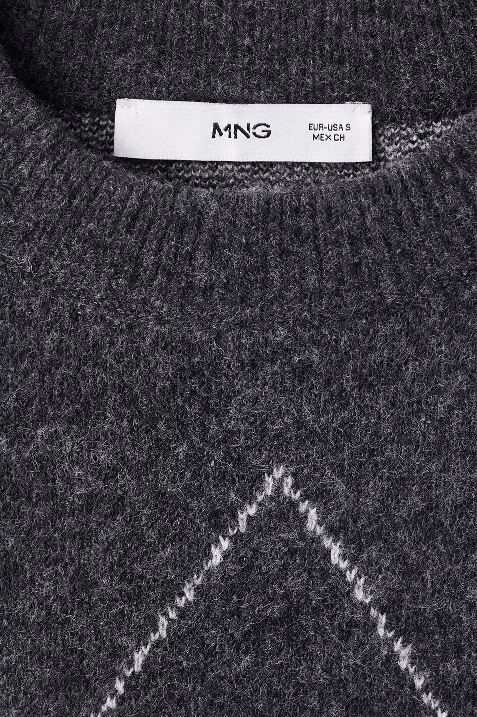 Женский Mango Джемпер ROMBON (цвет ), артикул 17007818 | Фото 4