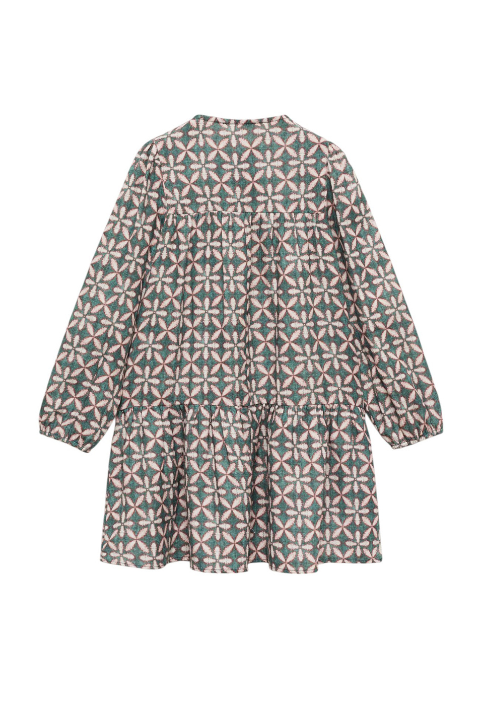Девочкам Mango Kids Платье ESTRELLA из хлопка (цвет ), артикул 87080643 | Фото 2