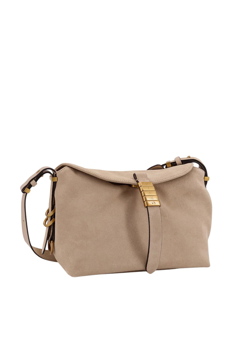 Женский Pinko Сумка SADDLE из натуральной замши (цвет ), артикул 105895A0F6 | Фото 2