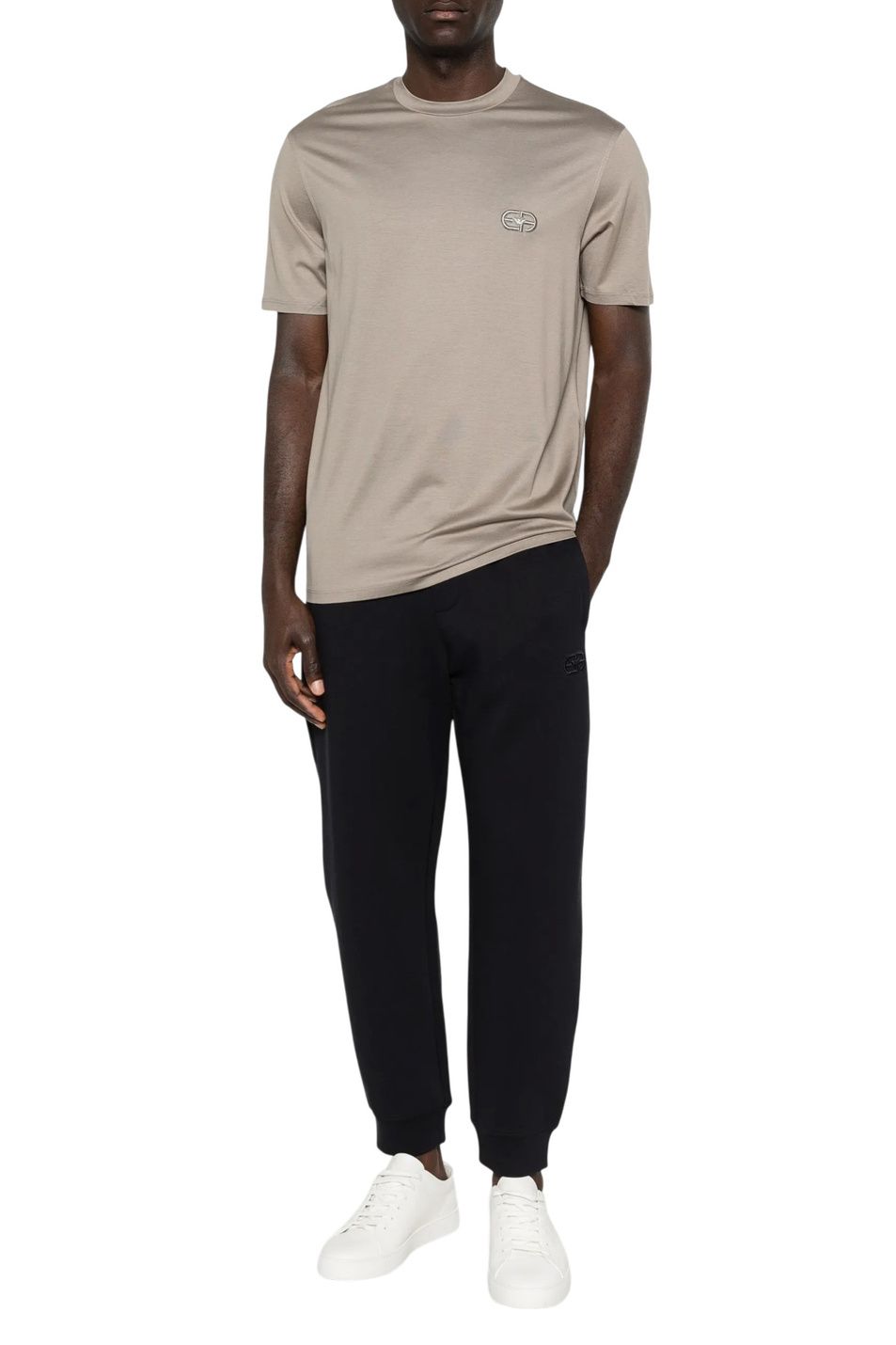 Мужской Emporio Armani Футболка с логотипом (цвет ), артикул EM004585-AF10017 | Фото 3