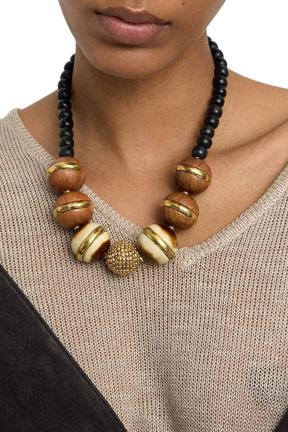 Женский Parfois Ожерелье из бусин (цвет ), артикул 245269 | Фото 4