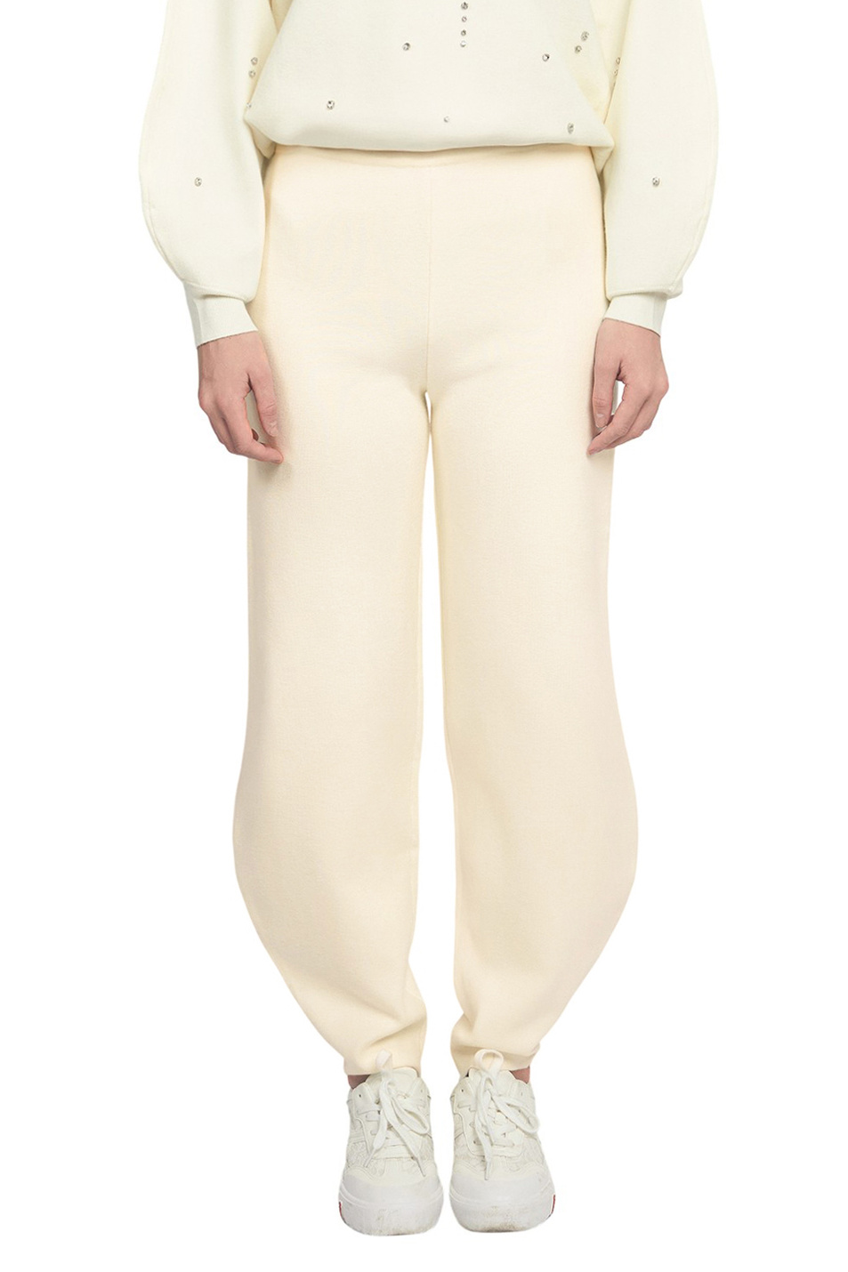 Женский TWINSET Milano Брюки с эластичным поясом (цвет ), артикул 252AT3051 | Фото 4