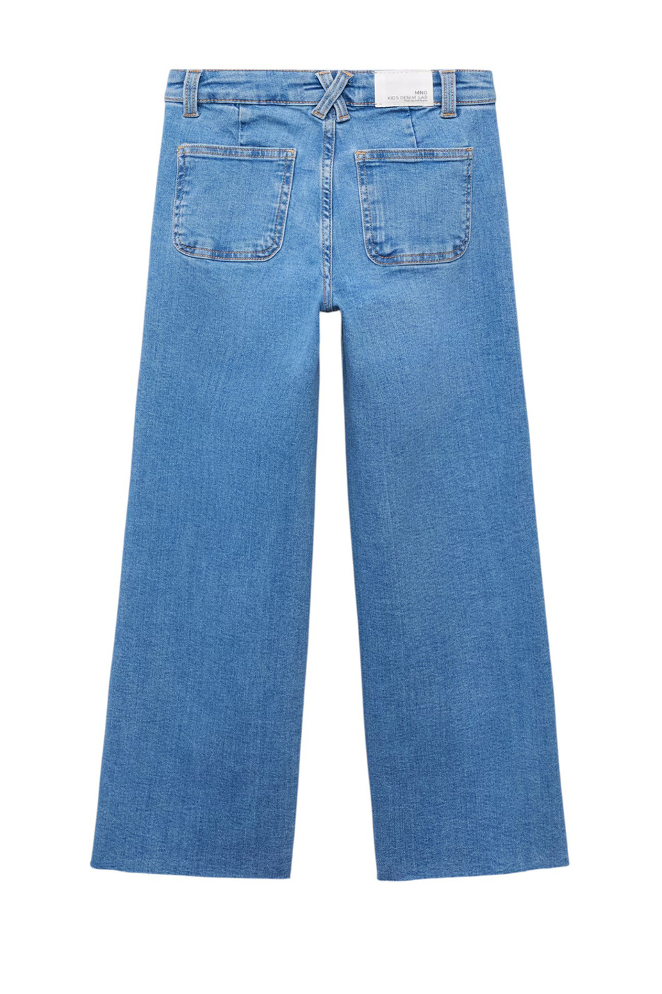 Девочкам Mango Kids Джинсы SEAMLESS из эластичного хлопка (цвет ), артикул 17082534 | Фото 2