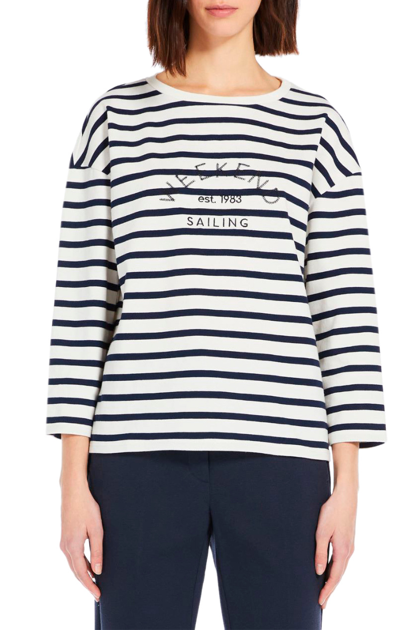 Женский Weekend Max Mara Лонгслив свободного кроя VISTOLA (цвет ), артикул 2359410537 | Фото 3
