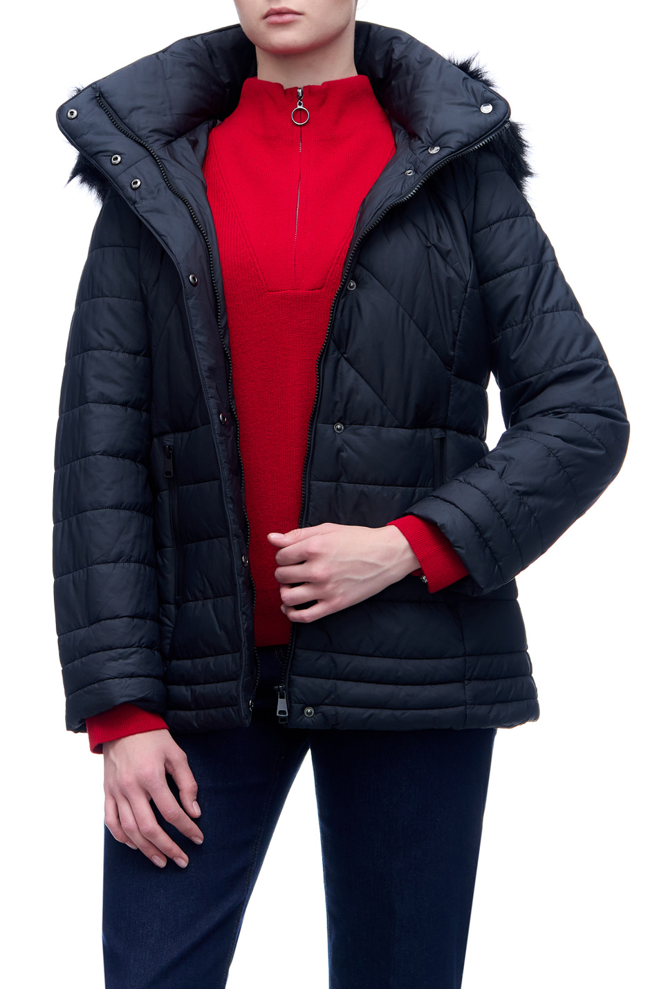 Женский Gerry Weber Куртка на молнии и кнопках (цвет ), артикул 650218-31132 | Фото 1