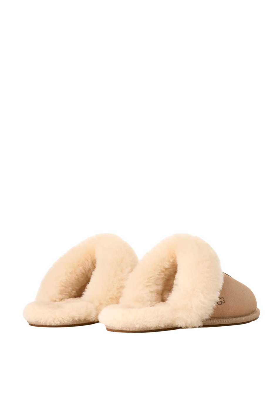 Женский UGG Тапочки Scuffette II из натуральной кожи (цвет ), артикул 1106872 | Фото 2