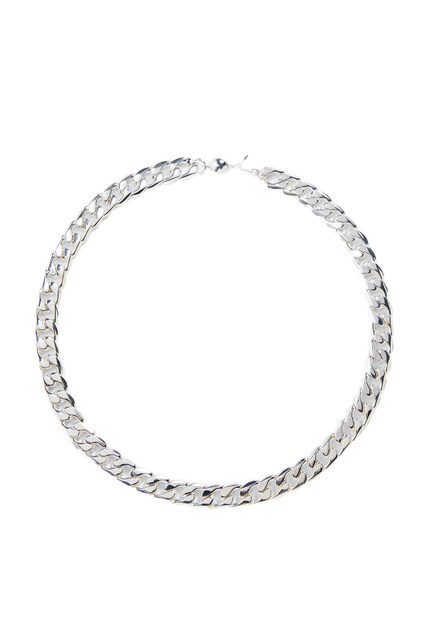 Ожерелье-цепочка FELISA|Основной цвет:Серебристый|Артикул:37010203 | Фото 1