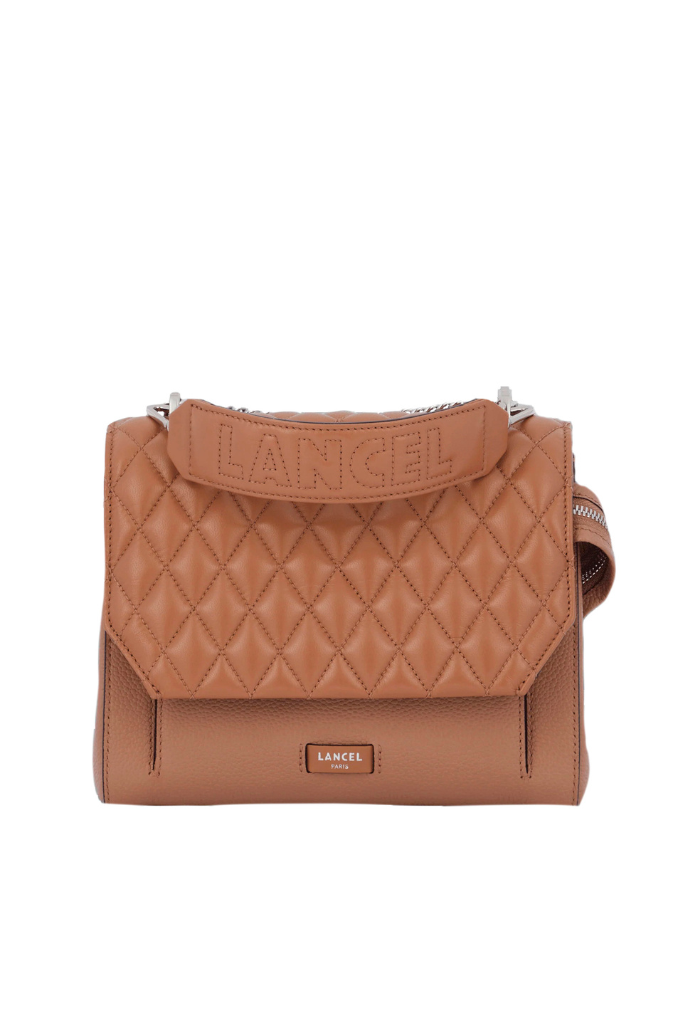 Женский LANCEL Сумка Ninon из натуральной кожи с логотипом на ручке (цвет ), артикул A12229 | Фото 1