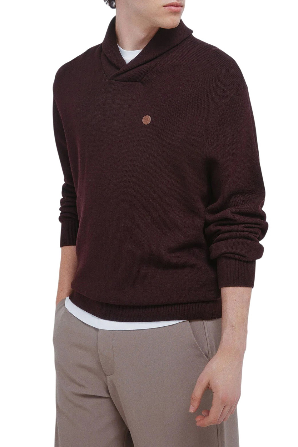 Мужской Springfield Джемпер из натурального хлопка (цвет ), артикул 1402526 | Фото 3