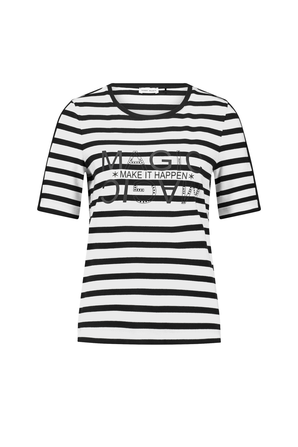 Женский Gerry Weber Футболка с принтом и стразами (цвет ), артикул 570354-35037 | Фото 1