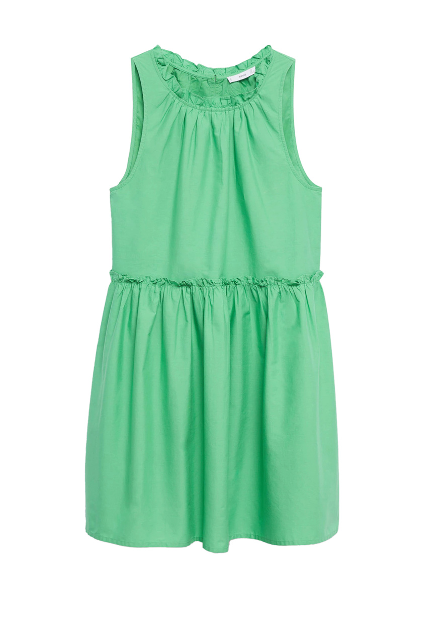 Платье MIKONOS со сборками|Основной цвет:Зеленый|Артикул:17090185 | Фото 1