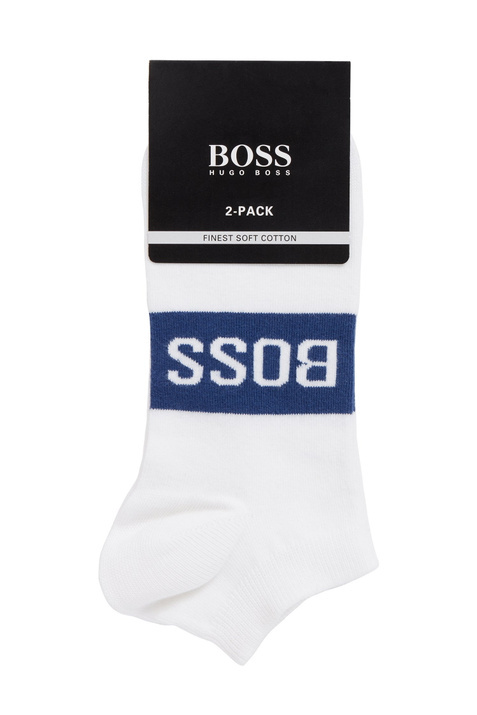 BOSS Комплект носков с контрастным логотипом из смесового хлопка ( цвет), артикул 50428744 | Фото 2