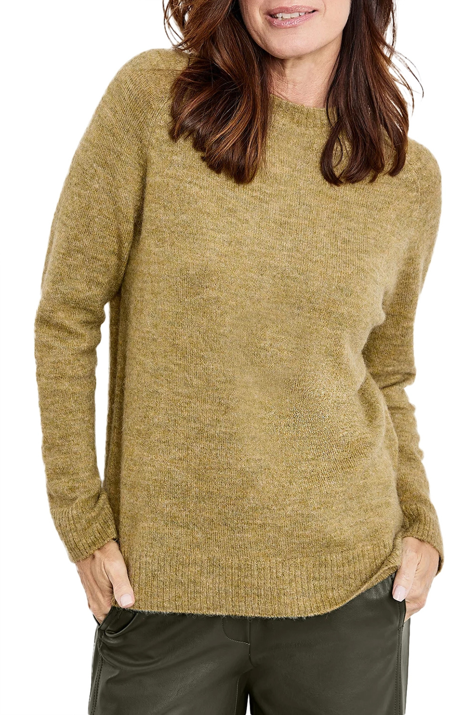 Женский Gerry Weber Джемпер с воротником-стойкой (цвет ), артикул 871015-35703 | Фото 4