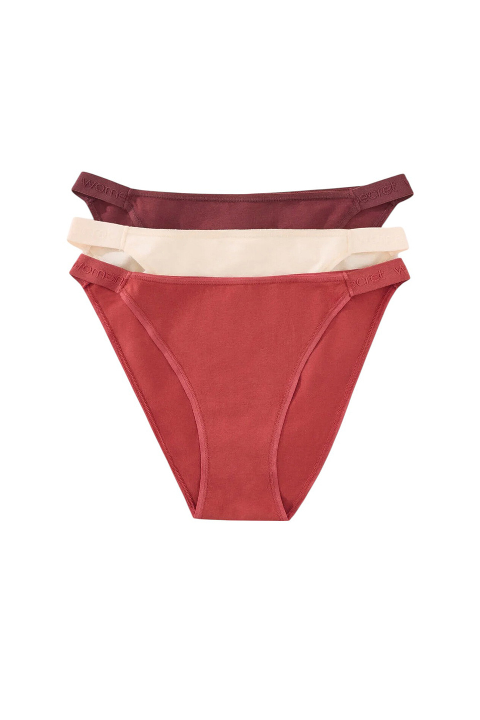 Женский Women'secret Трусы в комплекте из 3 шт (цвет ), артикул 4932643 | Фото 1
