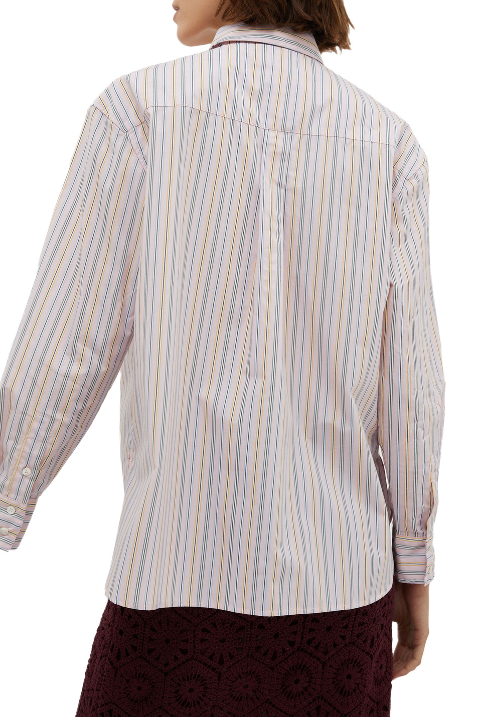 Женский Max&Co Рубашка VELOURS из натурального хлопка (цвет ), артикул 71111423 | Фото 4