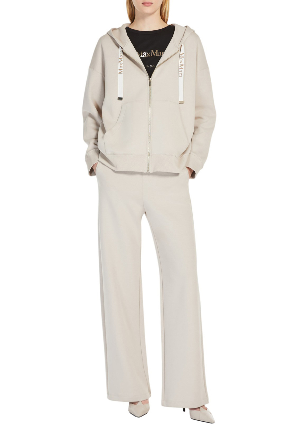 Женский Max Mara Толстовка JOUR из смесового хлопка (цвет ), артикул 2519911011 | Фото 2