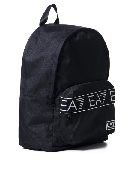 Рюкзак с повторяющимся логотипом|Основной цвет:Черный|Артикул:276186-2R903 | Фото 2