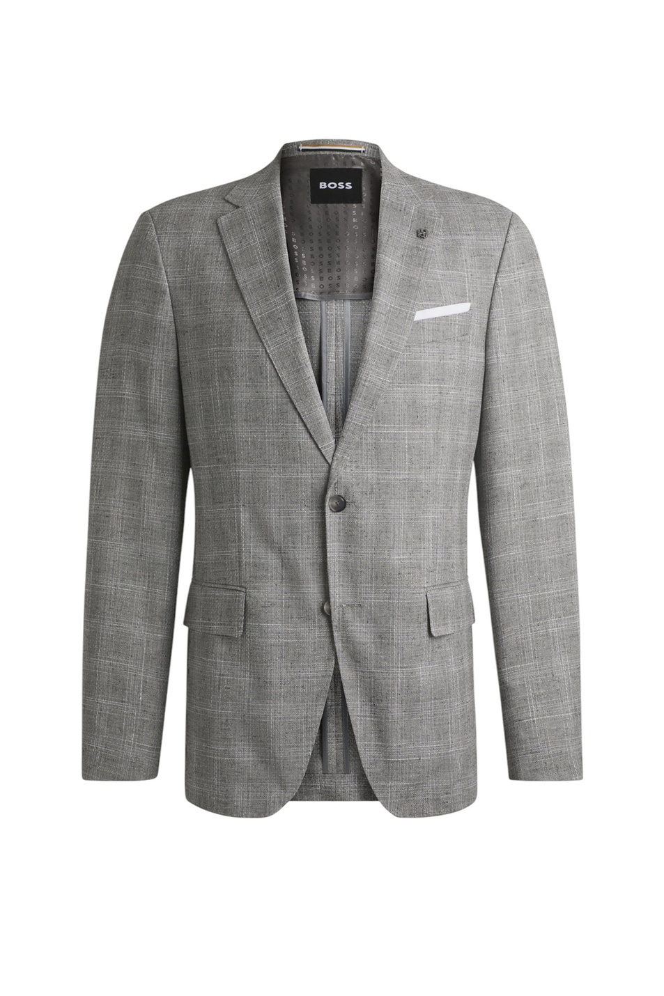 Мужской BOSS Пиджак H-Hutson в клетку (цвет ), артикул 50535057 | Фото 1
