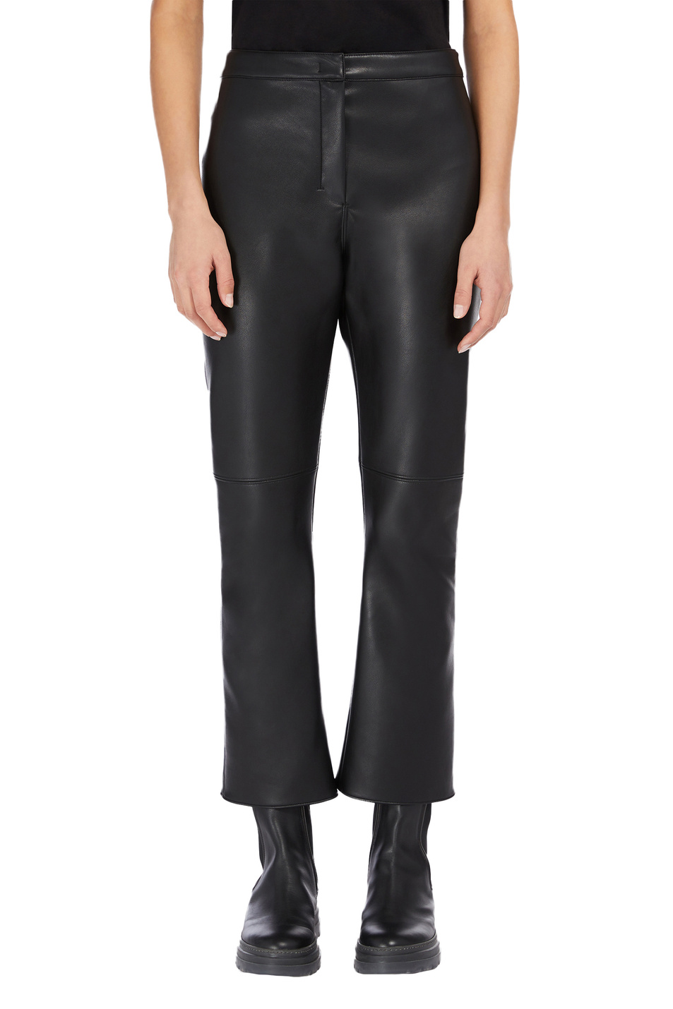 Женский Max Mara Брюки KARUB из искусственной кожи (цвет ), артикул 97860323 | Фото 3