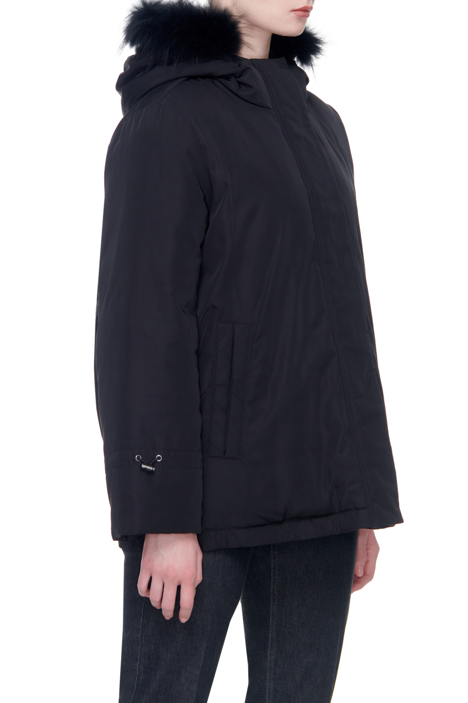 Persona Расклешенная куртка PELTRO с натуральной меховой опушкой (цвет ), артикул 1484081 | Фото 6